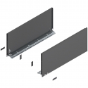 Bok LEGRABOX pure, wys. F (241,0 mm), dł. 550 mm, lewy/prawy, antracyt mat