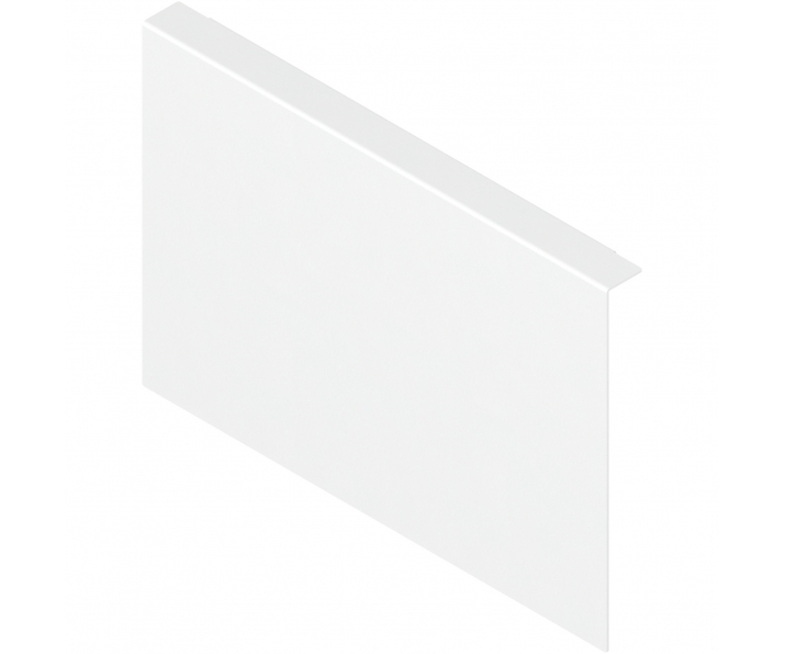 AMBIA-LINE adapter do montażu ramy do drewnianej ścianki tylnej do szuflady z wysokim frontem LEGRABOX wysokość C, stal, jedwab