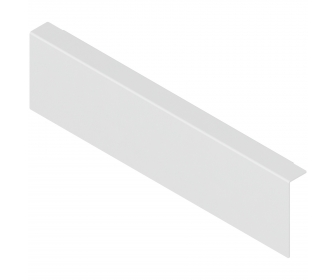 AMBIA-LINE adapter do montażu ramy do drewnianej ścianki tylnej do szuflady standardowej LEGRABOX wysokość M, stal, jedwabiście