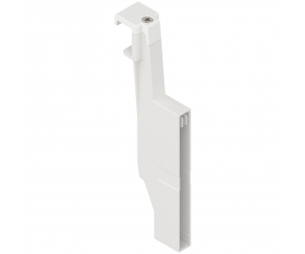 ORGA-LINE TANDEMBOX antaro uchwyt listwy poprzecznej, wys D, biała, do szuflady z wysokim frontem