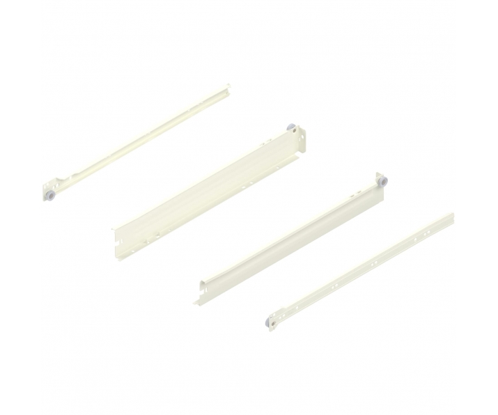 Szuflada METABOX wys N, częściowy wysuw, 450mm, 25kg, kremowo-biała, BLUM 320N4500C15