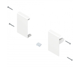 Komplet mocowanie frontu TANDEMBOX, wys. M, do szuflady wewnętrznej, biały, BLUM ZIF.71M0