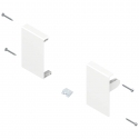 Mocowanie frontu TANDEMBOX, wys. M, do szuflady wewnętrznej, lewe/prawe, do TANDEMBOX antaro, biała