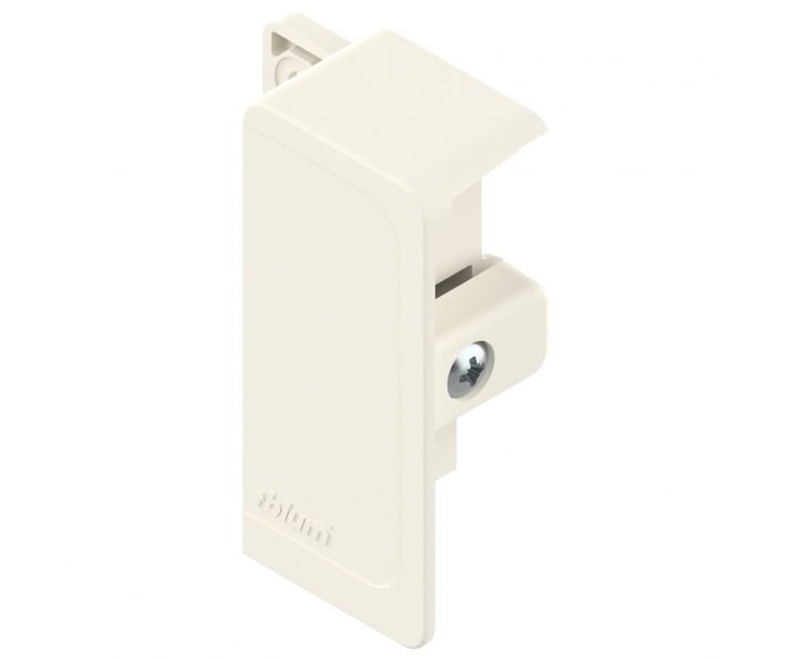 Mocowanie frontu prawe METABOX, wys. N, do szuflady wewnętrznej, kremowo - biały, BLUM ZIF.3010.02FRO