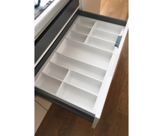 WKŁAD CLASSICO 800/ DOCIĘTY 716 X 474/ BIAŁY wkład na sztućce