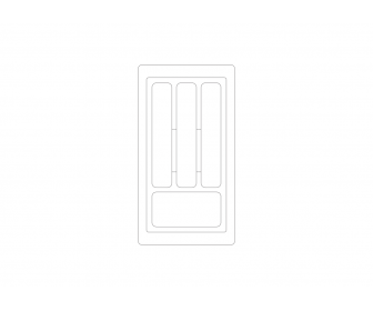 Wkład szufladowy 30/430 Standard metalik 