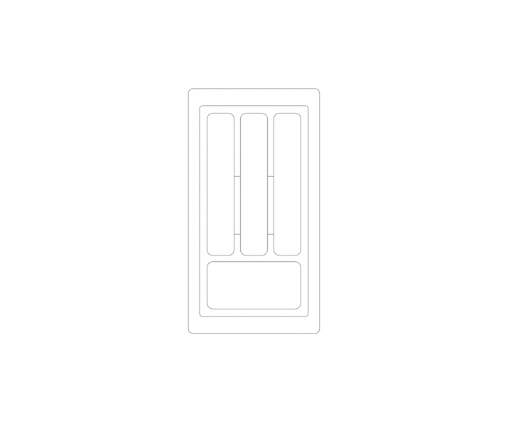 Wkład szufladowy 30/430 Standard metalik 