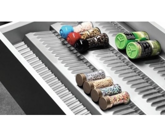 Wkład na przyprawy 1120 x 510 mm metalik