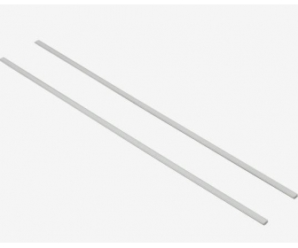 Listwa wykończeniowa do wkładów, dł. 500mm, kpl - biała