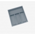 WKŁAD CLASSICO 400/ WYMIAR 340 X 450/ SZARY wkład na sztućce