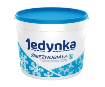 Jedynka Farba emulsyjna śnieżnobiała 5L