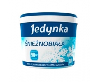 Jedynka Farba emulsyjna Śnieżnobiała 10l