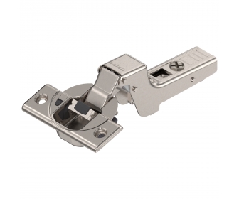 CLIP top BLUMOTION zawias standard. 110°, Drzwi wpuszczane, puszka: na wkręty, niklowany