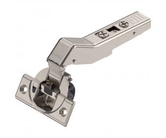 CLIP top BLUMOTION zawias kątowy 45° II, Nakładany, puszka: na wkręty, niklowany