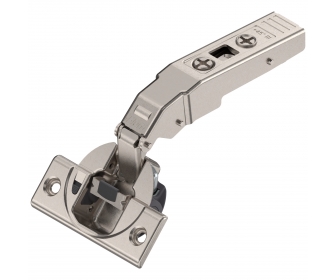 CLIP top BLUMOTION zawias kątowy 45° III, max. nakładany, puszka: na wkręty, niklowany