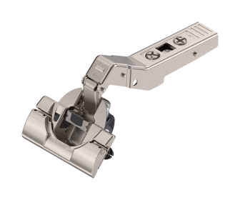 Zawias kątowy częściowo nakładany CLIP TOP 45°, BLUMOTION - cichy domyk, INSERTA, niklowany, BLUM 79B9698