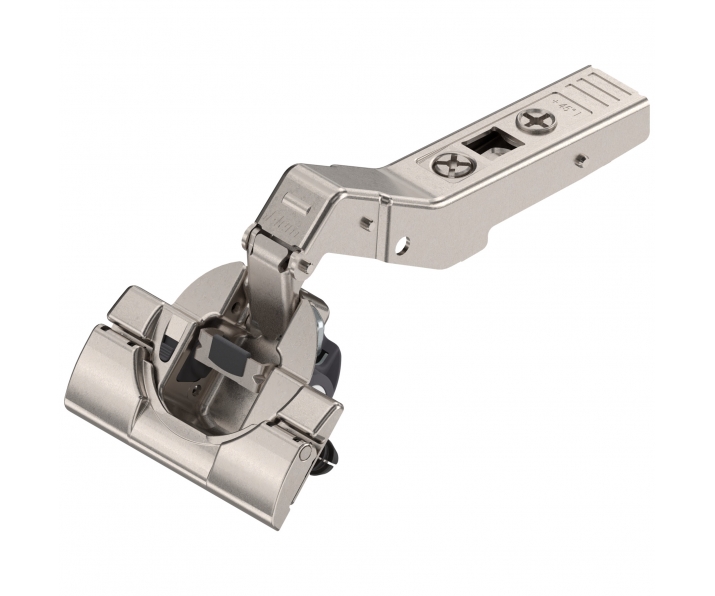 Zawias kątowy częściowo nakładany CLIP TOP 45°, BLUMOTION - cichy domyk, INSERTA, niklowany, BLUM 79B9698
