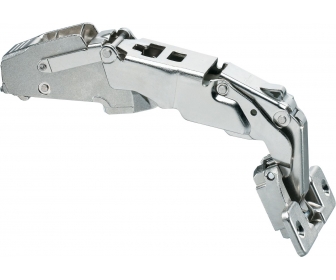 WYC. CLIP top zawias z szerokim kątem otw. 155°, Drzwi bliźniacze, puszka: na wkręty, niklowany