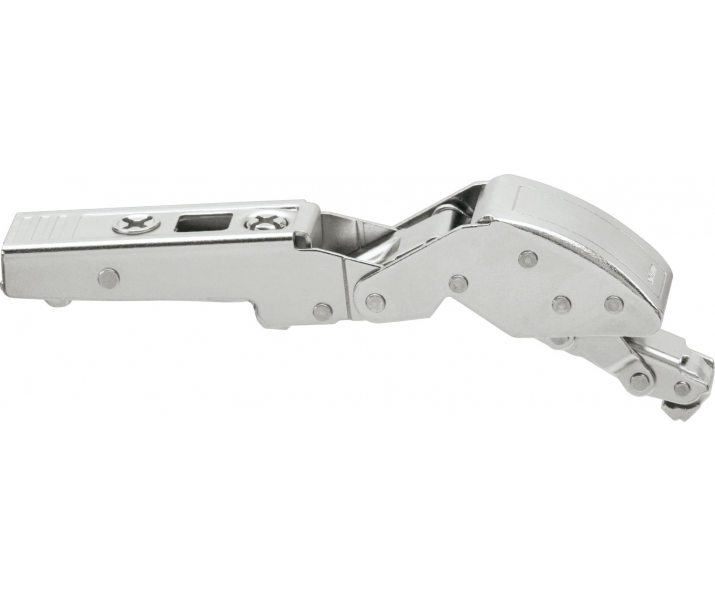 WYC. CLIP top Zawias CRISTALLO 125°, Drzwi nakładane, niklowany