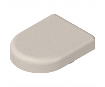 Zaślepka zawiasu do drzwi szklanych - D, niklowana matowa BLUM 84.4120