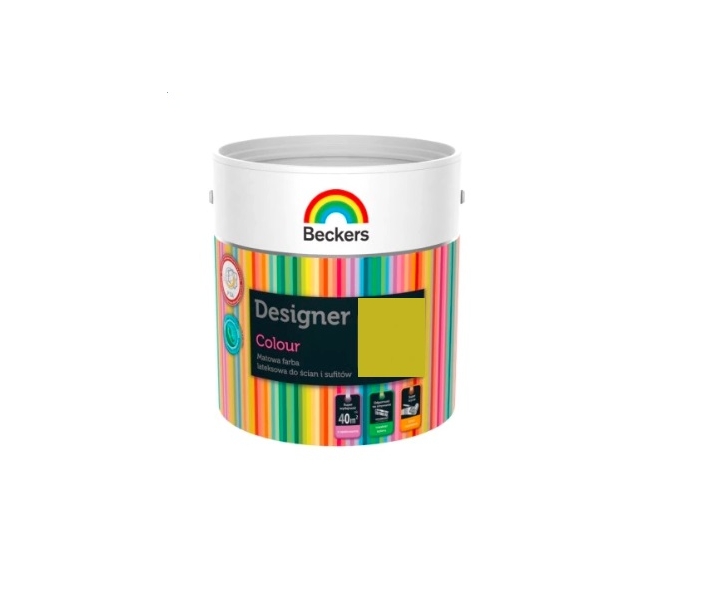 Farba Beckers Designer lateksowa matowa WASABI 2,5L