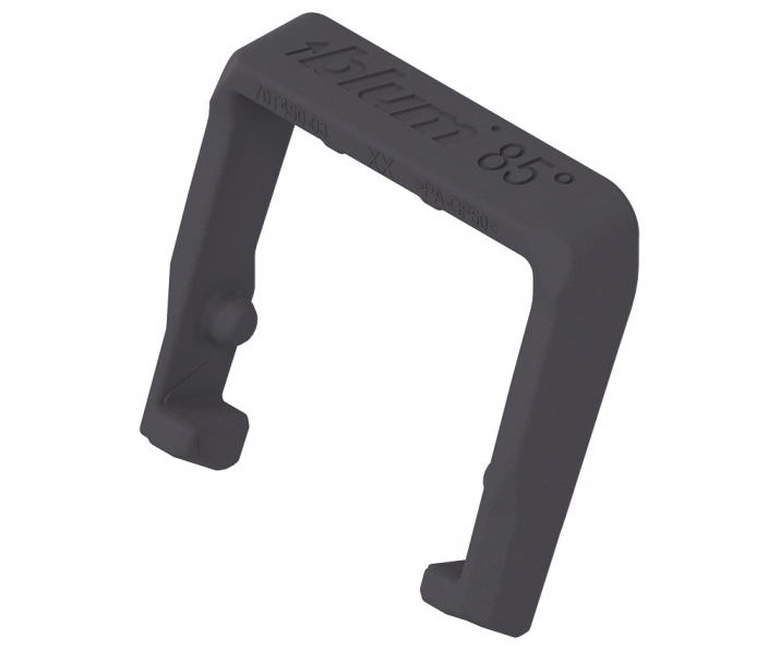 Ogranicznik kąta otwarcia 85° do zawiasu do cienkich frontów BLUM 70T4503  
