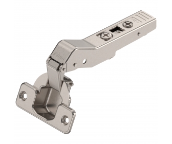 Zawias kątowy nakładany CLIP TOP 45°, bez sprężyny, na wkręty, niklowany, BLUM 78T5550