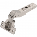 Zawias kątowy nakładany CLIP TOP 45°, bez sprężyny, na wkręty, niklowany, BLUM 78T5550