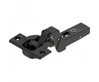 CLIP top BLUMOTION zawias do drzwi profil. 95°, Drzwi wpuszczane, puszka: na wkręty, czarny