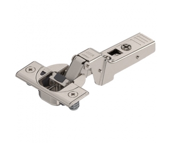 Zawias bliźniaczy CLIP TOP 95°, BLUMOTION - cichy domyk, wciskany, niklowany, BLUM 71B9680