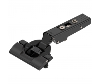 CLIP top BLUMOTION zawias standard. 110°, Drzwi nakładane, puszka: INSERTA, czarny