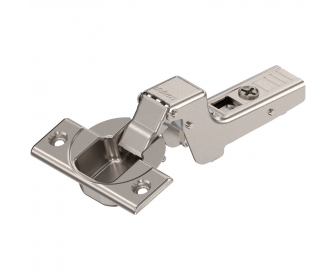 CLIP top zawias standard. 110°, Drzwi wpuszczane, bez sprężyny, puszka: na wkręty, niklowany