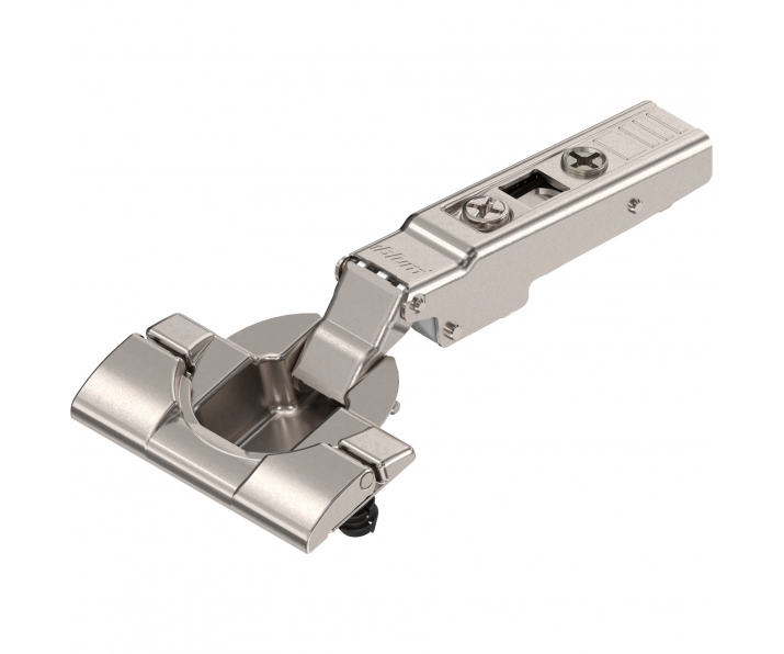 Zawias nakładany CLIP TOP 110°, bez sprężyny, INSERTA, niklowany, BLUM 72T3590