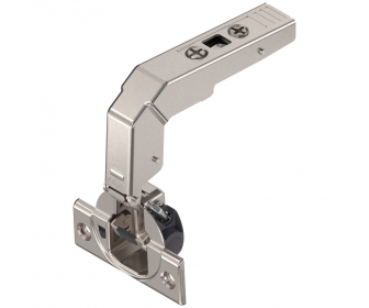 CLIP top BLUMOTION zawias do drzwi równoległych 95°, Nakładany, puszka: na wkręty, niklowany