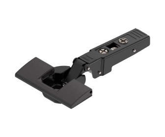 CLIP top zawias do drzwi profil. 95°, Drzwi nakładane, bez sprężyny, puszka: INSERTA, czarny