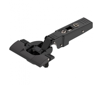 CLIP top BLUMOTION zawias do drzwi profil. 95°, Drzwi nakładane, puszka: INSERTA, czarny