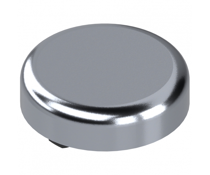 Zaślepka zawiasu do drzwi szklanych – okrągła, chromowana BLUM 84.4140