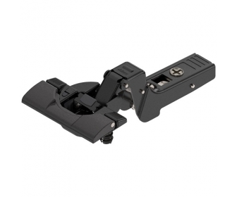 CLIP top BLUMOTION zawias do drzwi profil. 95°, Drzwi wpuszczane, puszka: INSERTA, czarny