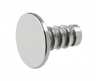 Płytka magnetyczna TIP-ON  do drzwi, na wcisk, niklowany