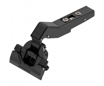 Zawias kątowy nakładany CLIP TOP 45°, BLUMOTION - cichy domyk, INSERTA, czarny, BLUM 79B3598