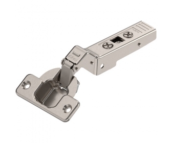 Zawias kątowy nakładany CLIP TOP 30°, bez sprężyny, na wkręty, niklowany, BLUM 78A9556