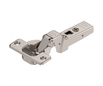 Zawias bliźniaczy CLIP TOP 95°, bez sprężyny, na wkręty, niklowany, BLUM 70T9650