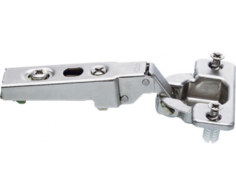 CLIP zawias standard. 100°, Drzwi nakładane, puszka: EXPANDO, niklowany