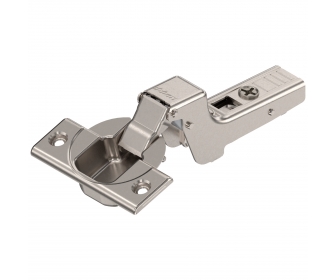 CLIP top zawias standard. 110°, Drzwi wpuszczane, puszka: na wkręty, niklowany