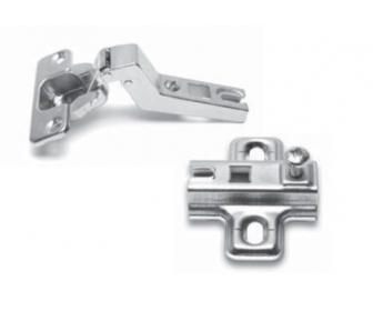 Zawias Slide On 30 stopni + Prowadnik Slide On H-0 bez euro