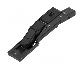 CLIP top BLUMOTION Zawias CRISTALLO 110°, Drzwi nakładane, czarny 