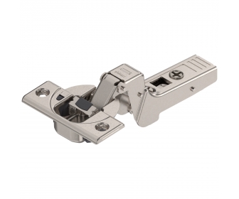 CLIP top BLUMOTION zawias do drzwi profil. 95°, Drzwi wpuszczane, puszka: na wkręty, niklowany