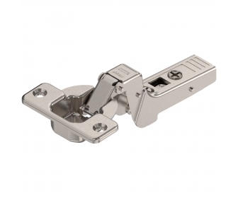 Zawias wpuszczany CLIP TOP 95°, bez sprężyny, na wkręty, niklowany, BLUM 70T9750