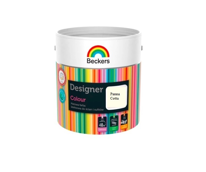 Beckers Designer Colour Farba 5L Panna Cotta