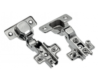 Zawias GTV półpuszcz+prowadnik h 0 z euro skręcony